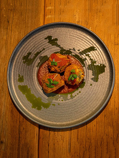 Sun-Dried Tomato & Basil Arancini Image